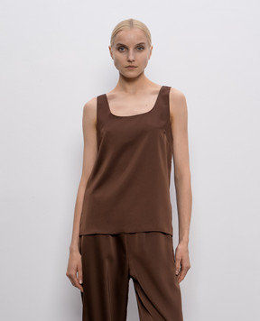 16Arlington Gilda brown top T381SS2501