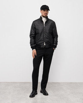 Enrico Mandelli Black wool pants GYMP015814