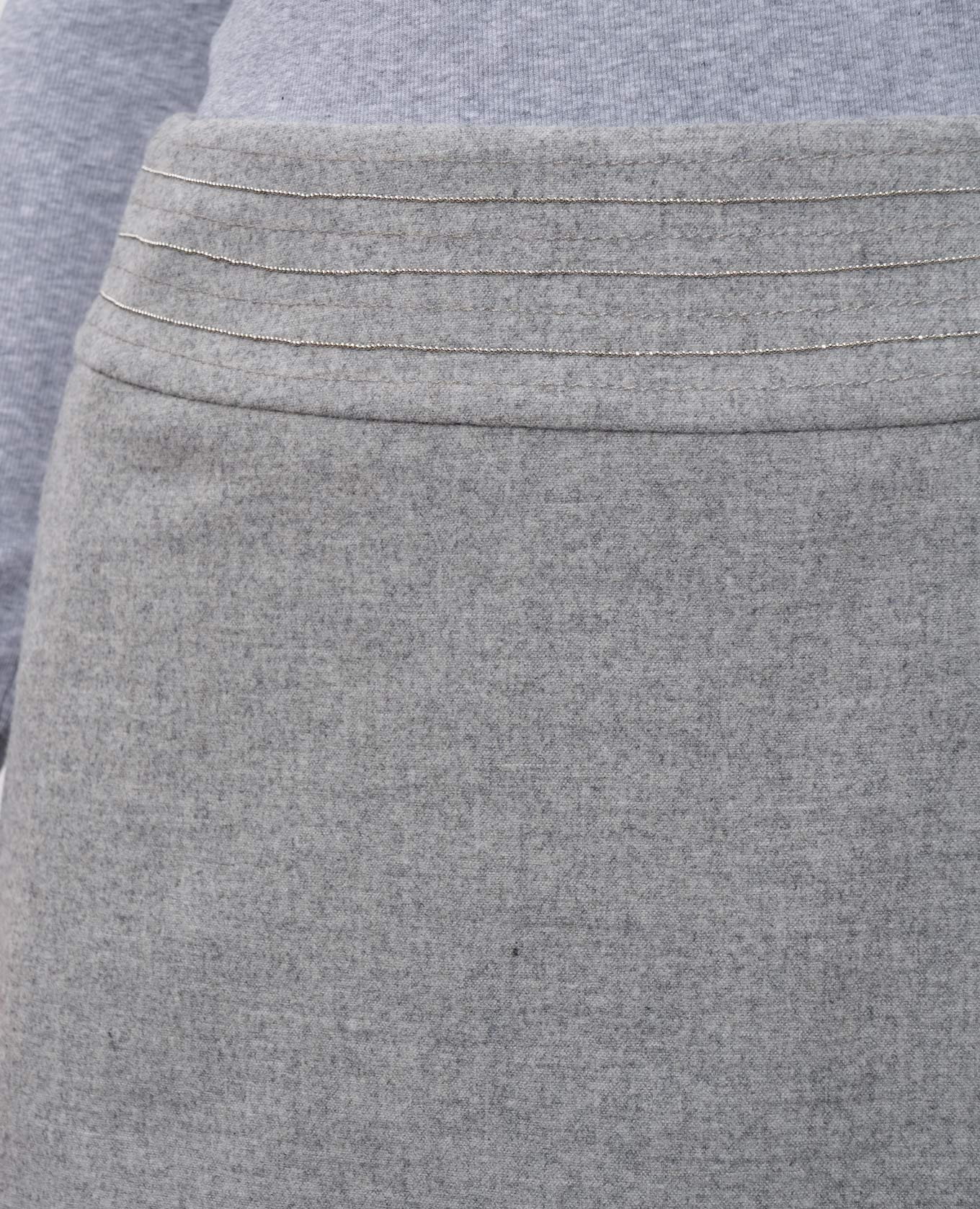 Gray skirt with wool on the smell Peserico 5