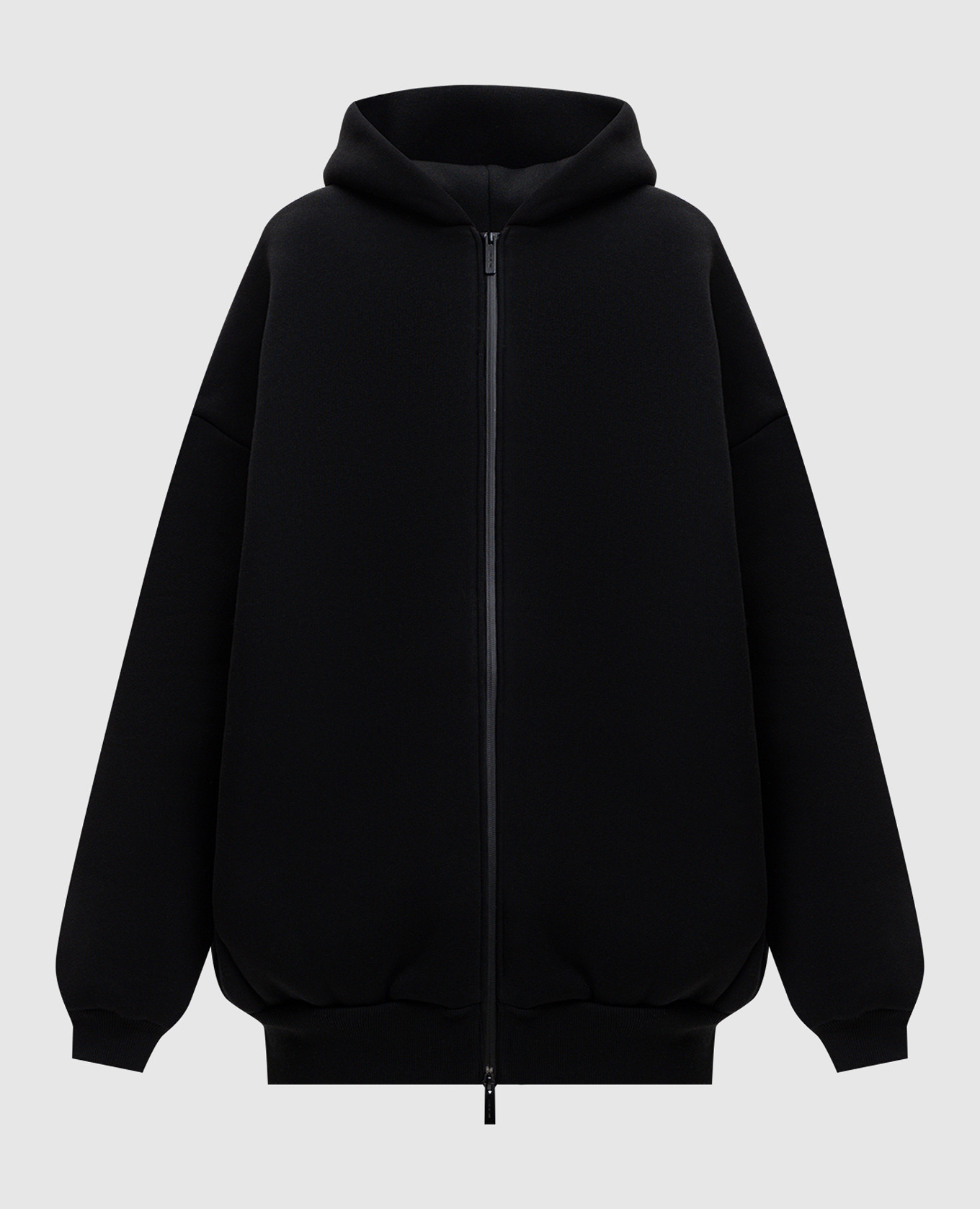 

Black insulated sports jacket with logo Fear of God
