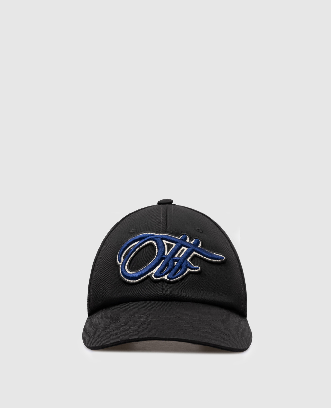

Black cap with Off logo patch Off-White