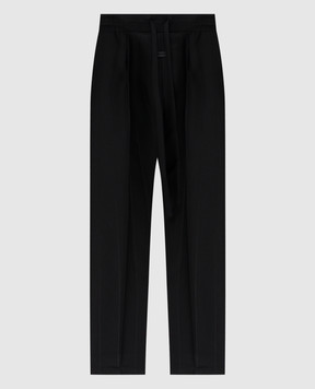 Fear of God Black striped wool pants FGE240417TSWV
