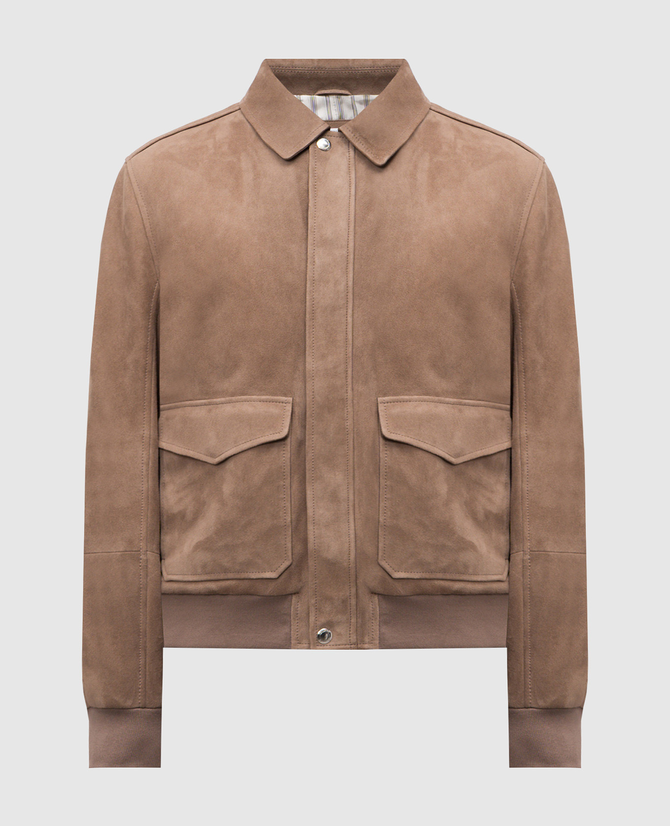 

Brown suede Country jacket Brunello Cucinelli