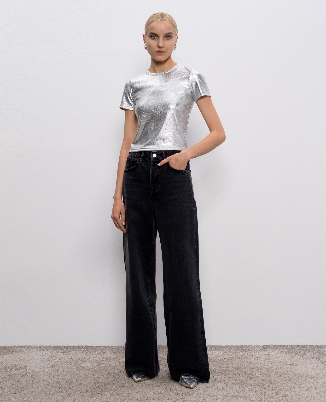 

Gray jeans AGOLDE, Grey