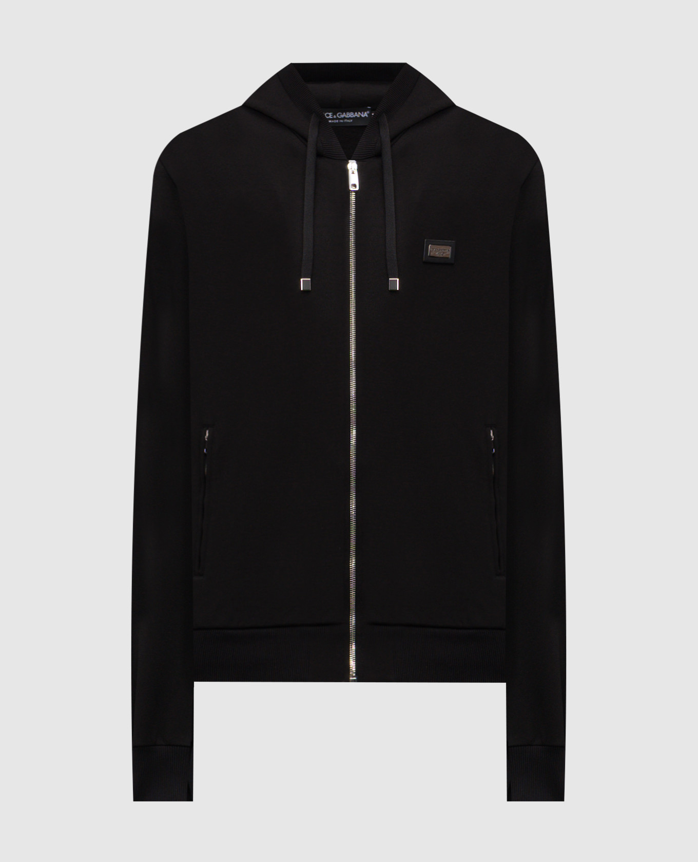 

Black sports jacket with logo Dolce&Gabbana