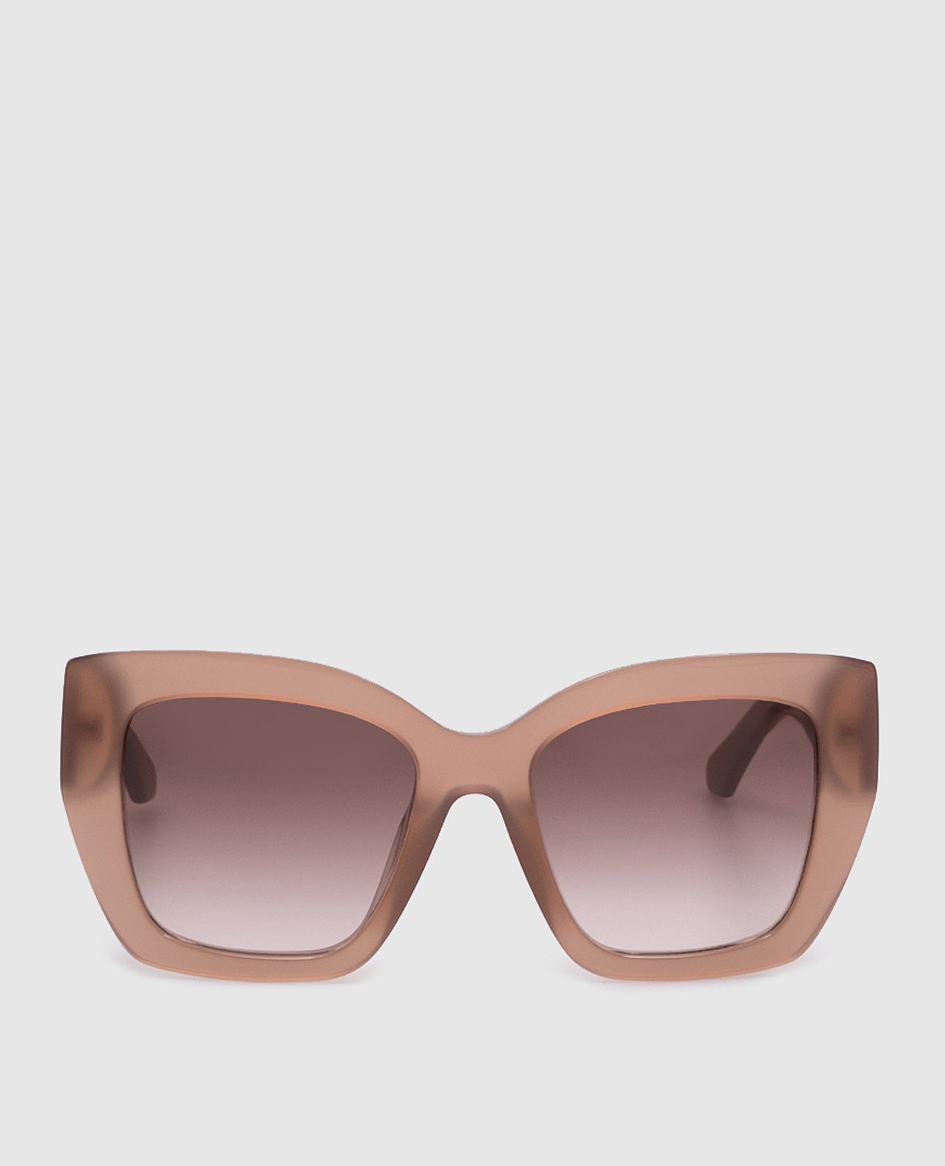 

Brown sunglasses with logo Twinset