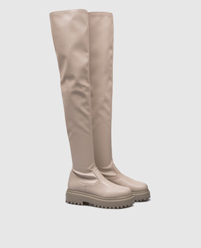 Le Silla Renger beige boots 6487V020M1PPFAK