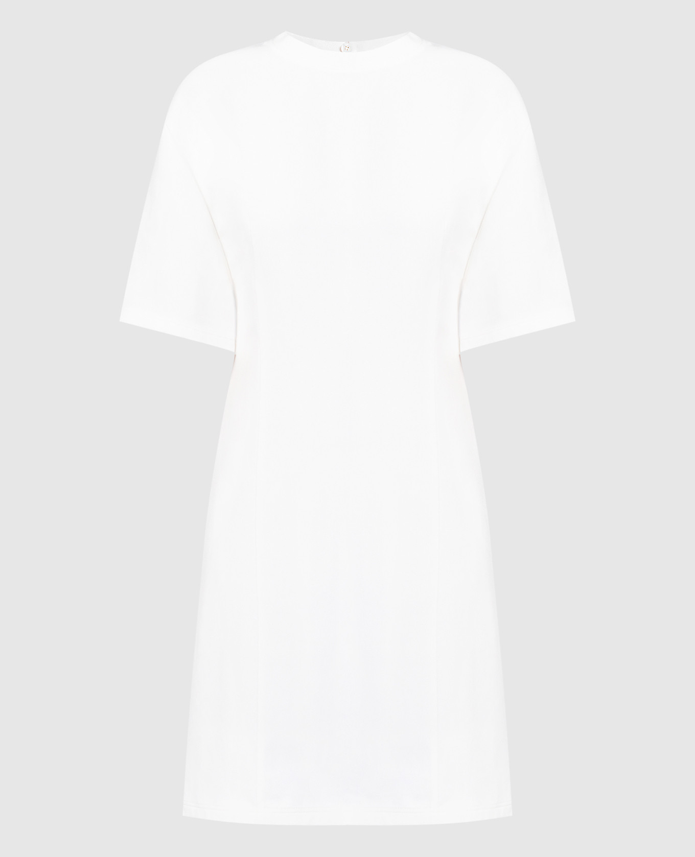 Structured Couture white sheath dress Valentino