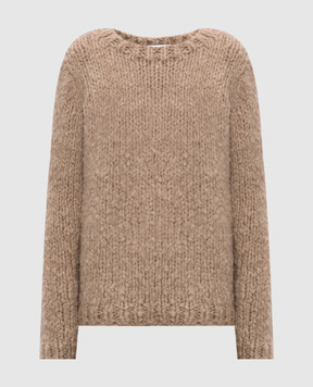 Gabriela Hearst Lawrence beige cashmere sweater X009268A011