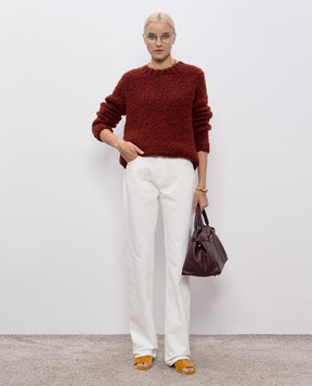 Gabriela Hearst Lawrence brown cashmere sweater 4259268A011