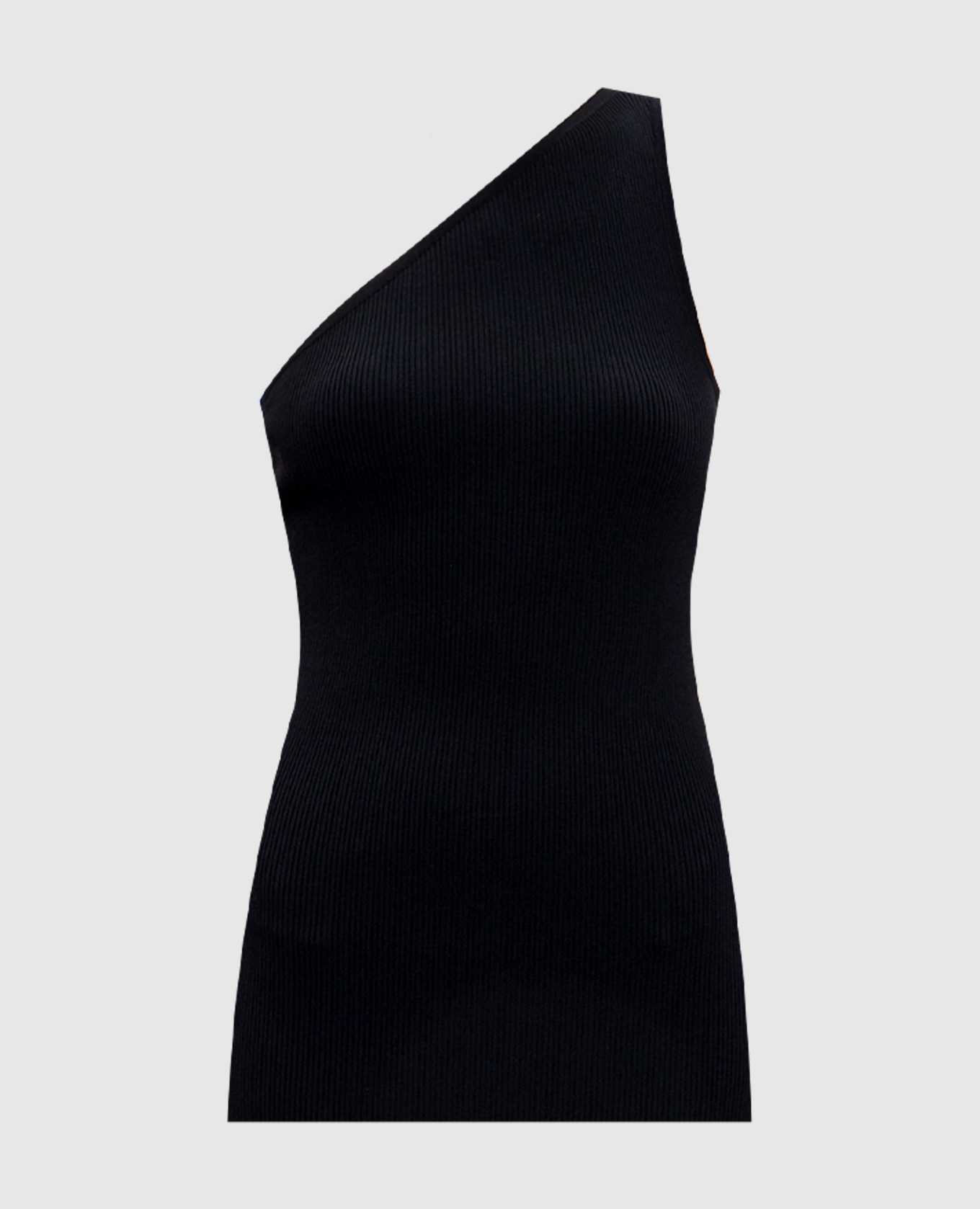 

Black top with a scar on one shoulder Toteme
