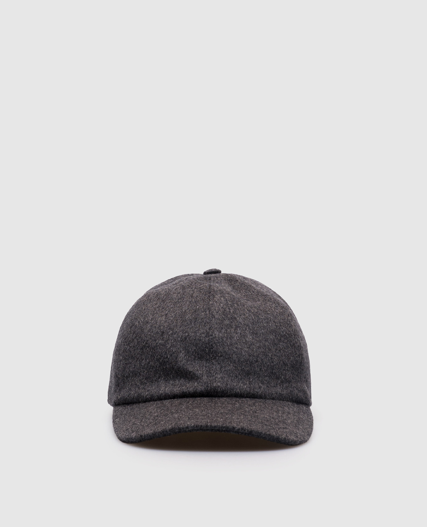 

ROBINSON gray wool and cashmere cap MooRER, Grey