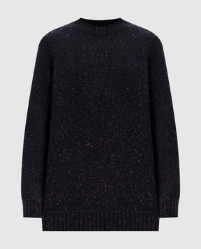 Gabriela Hearst Blue Alfie cashmere sweater 1249225A009