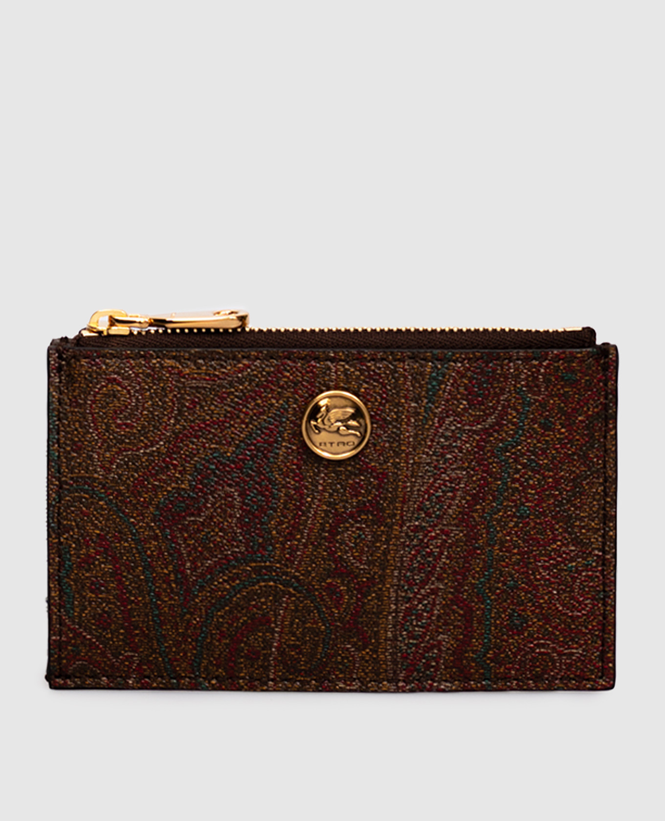 

Paisley print cardholder Etro, White