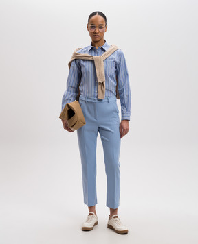 Max Mara Weekend Blue striped BAHAMAS shirt BAHAMAS
