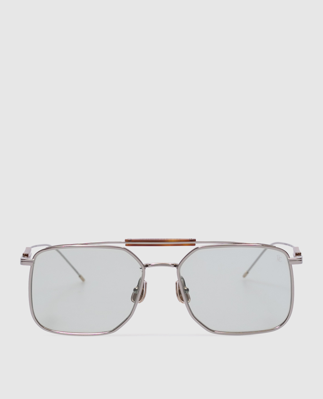 

Sartorial Sunset Silver Sunglasses with Photochromic Lenses Brunello Cucinelli