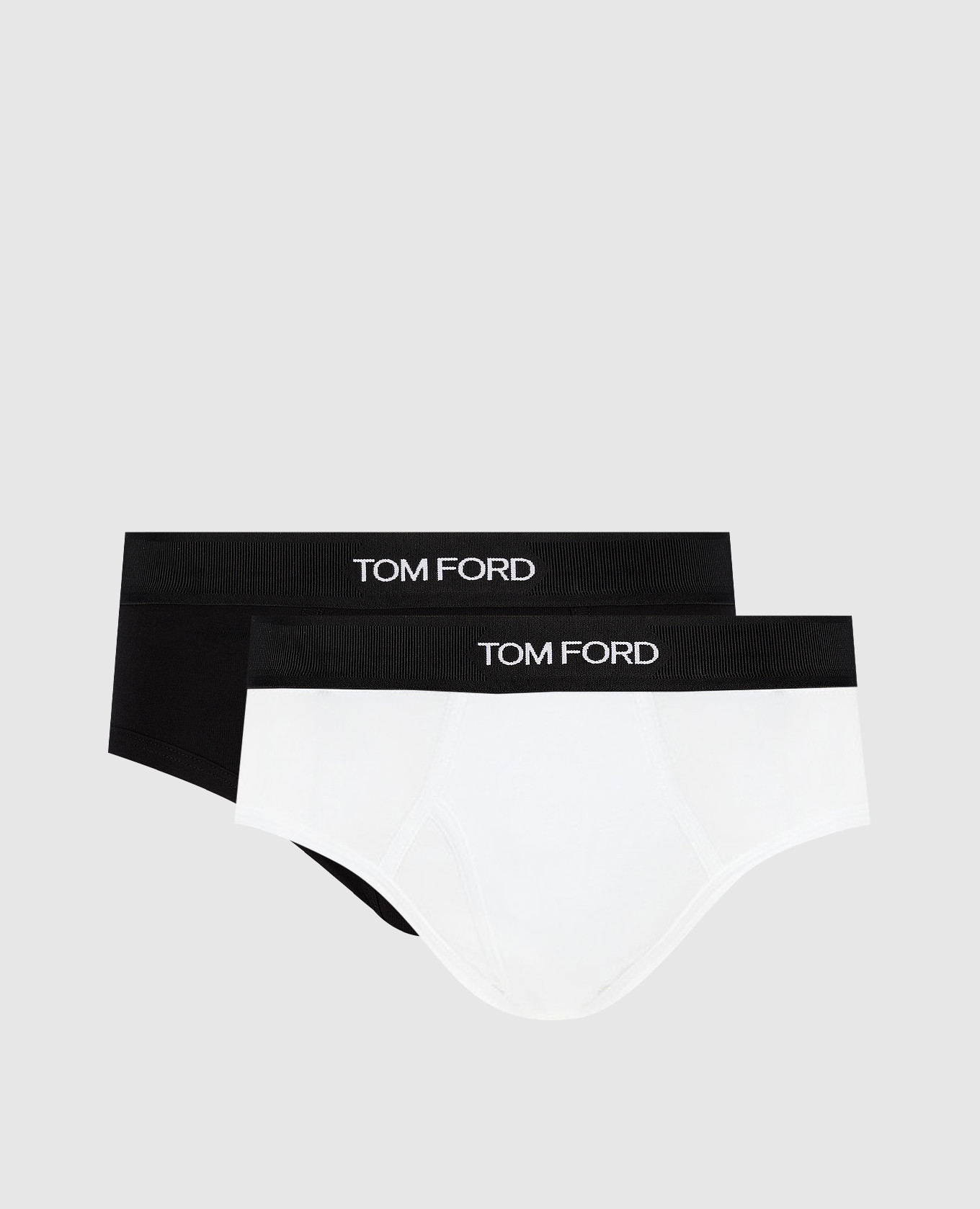 

Set of briefs with logo Tom Ford, White