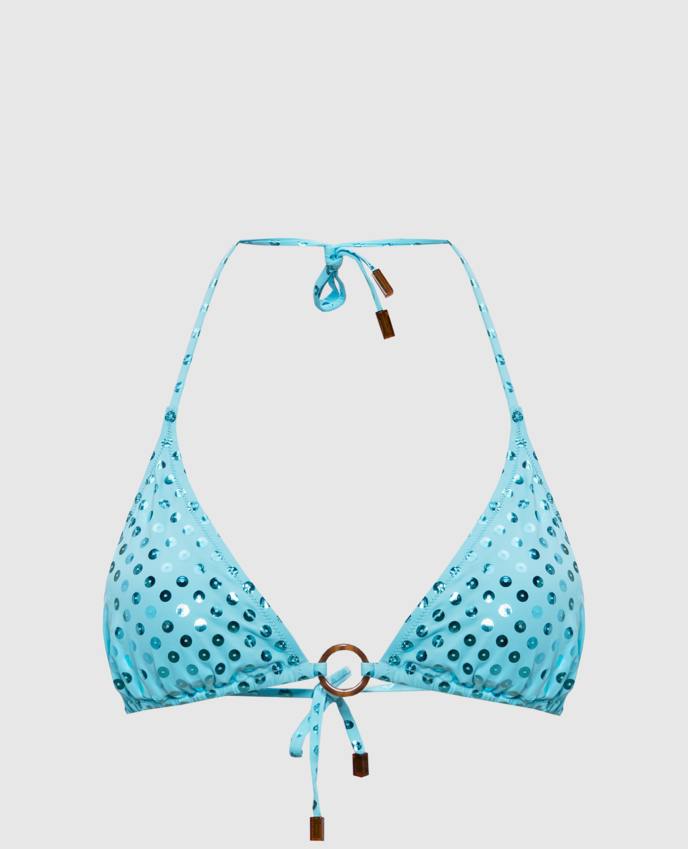 

Blue polka dot Flore swimsuit bodice Vilebrequin, Yellow