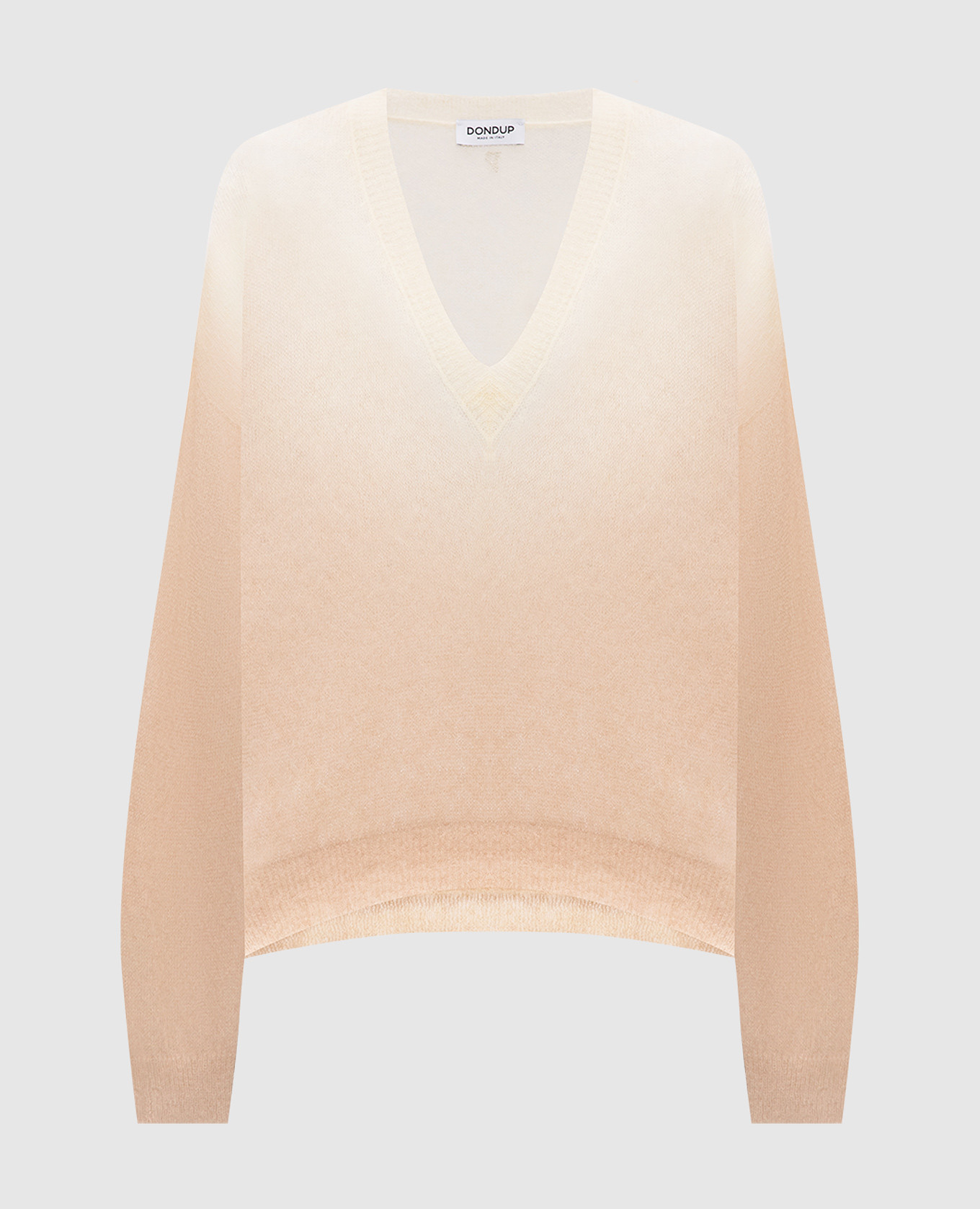Beige pullover with wool Dondup