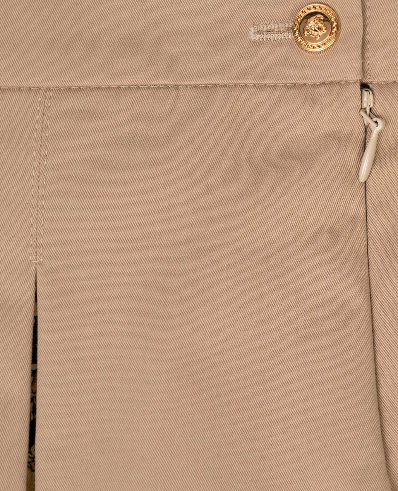 Children's beige pleated skirt Barocco Foulard Versace 3