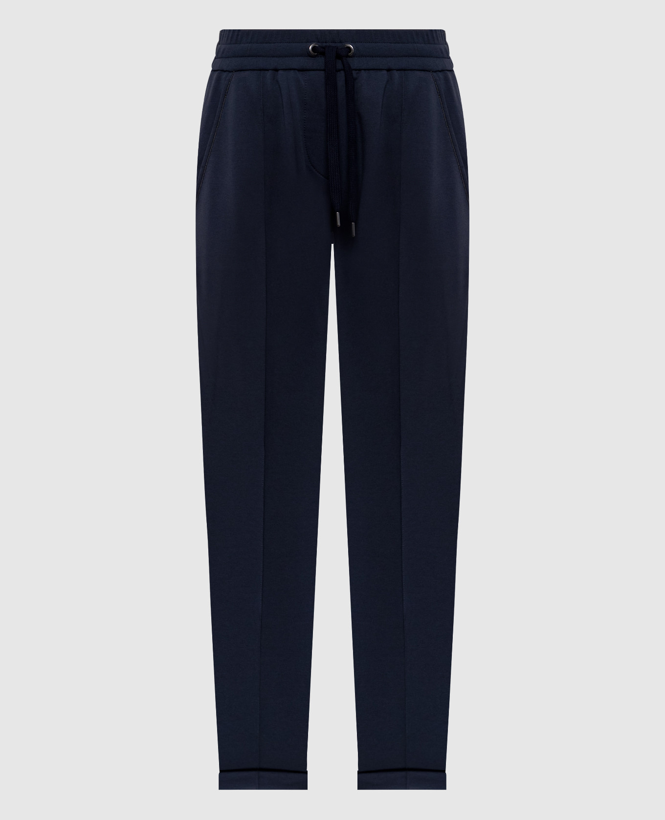 

Blue sweatpants with a monil chain Brunello Cucinelli