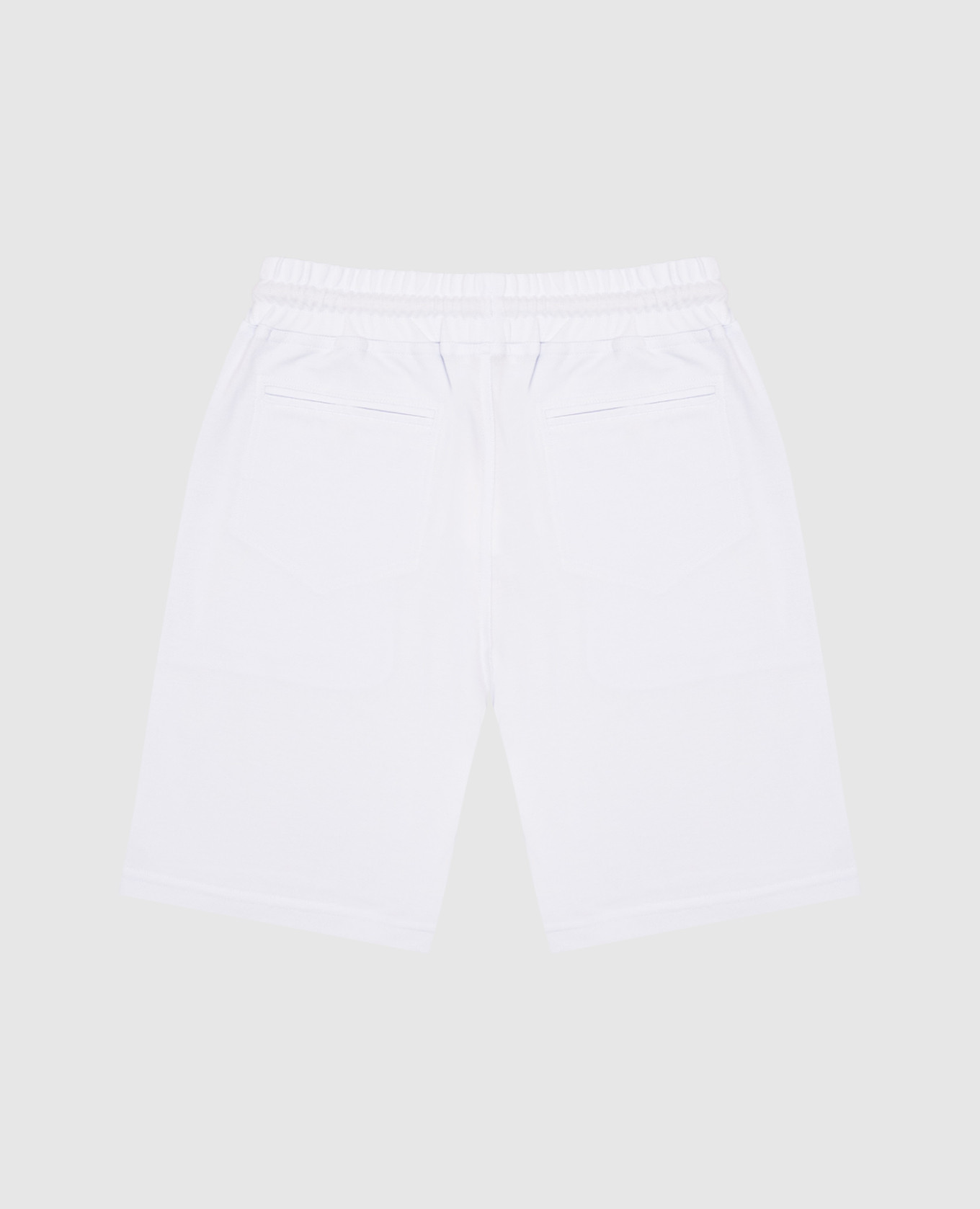 

Children's blue shorts with logo emblem Brunello Cucinelli, Light blue