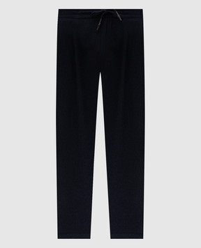 Exibit Blue pants with wool PAD23583