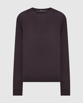 Tom Ford Gray silk jumper KCL057YMS135