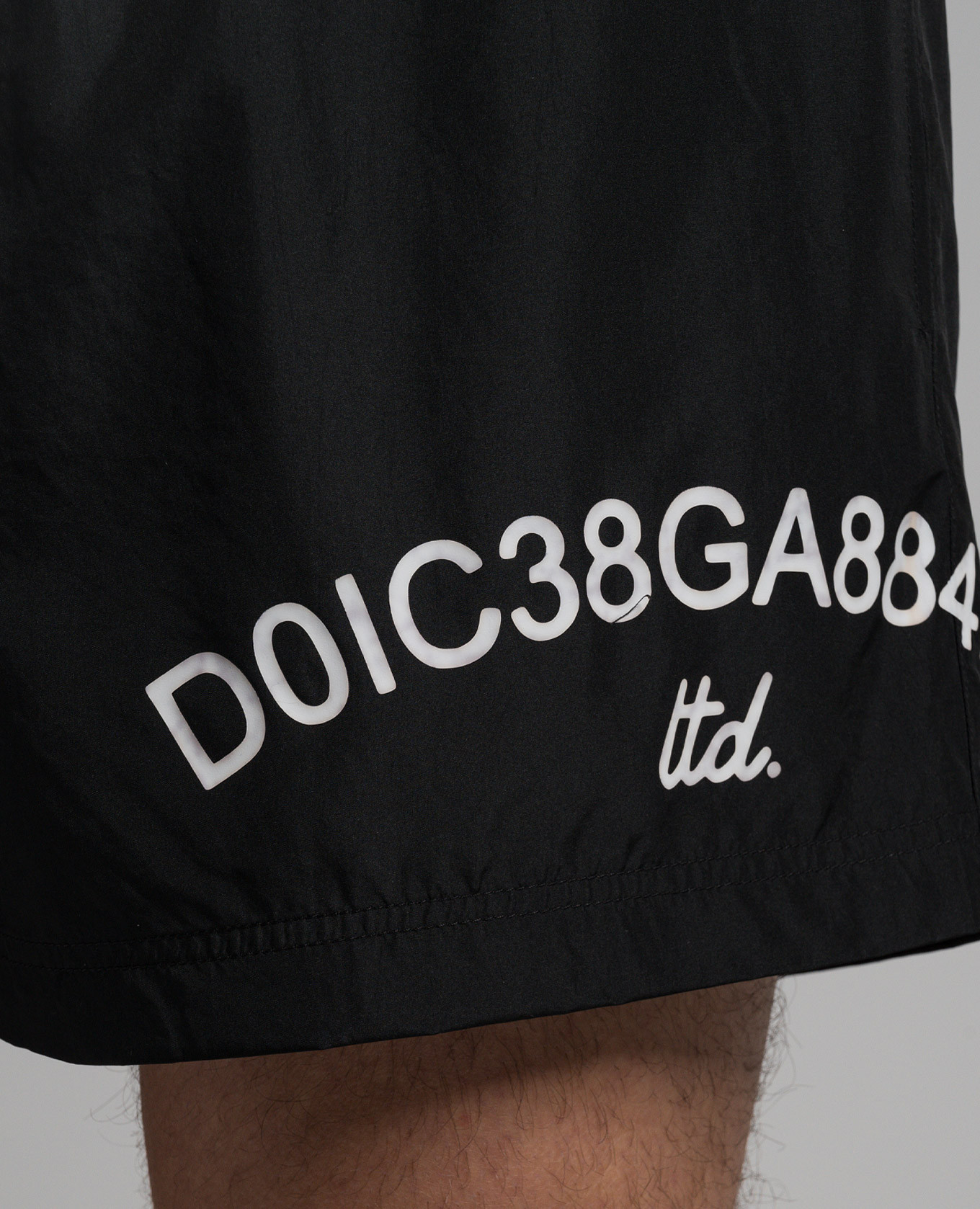 

Black logo swim shorts Dolce&Gabbana