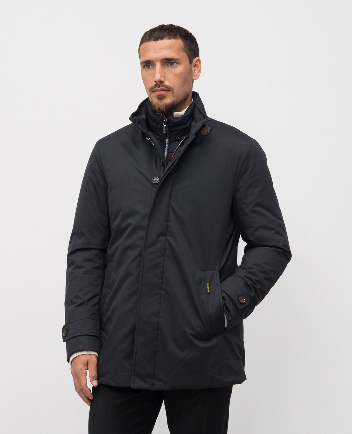 

REIS blue down jacket MooRER
