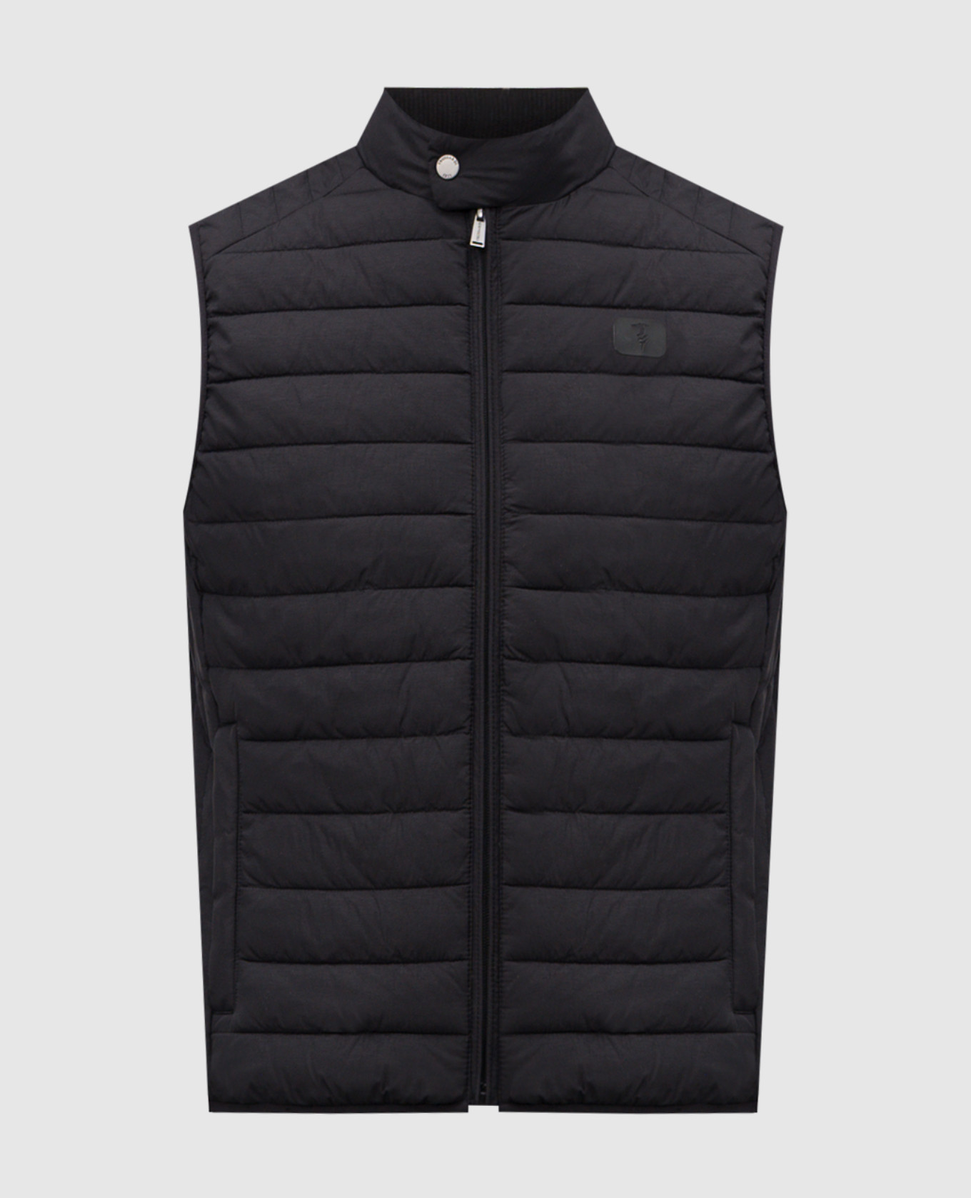

Black vest with emblem Trussardi