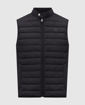 Trussardi Black vest with emblem F006M000011NMO802N10