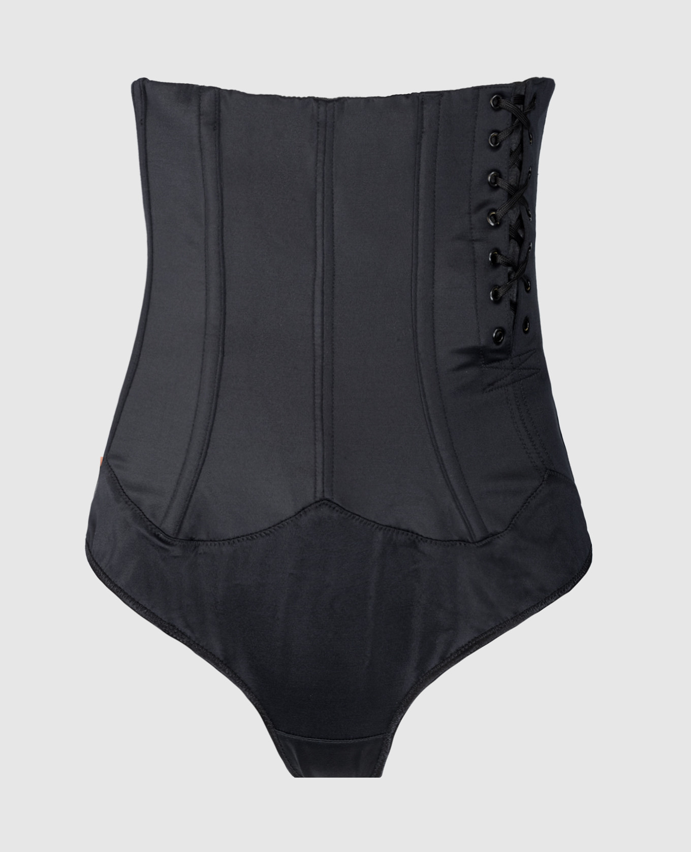 

Black thong panties with a corset belt Cadolle, Черный