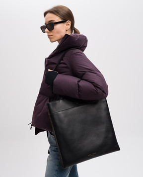PROENZA SCHOULER Split black leather tote bag HB244076L016Q