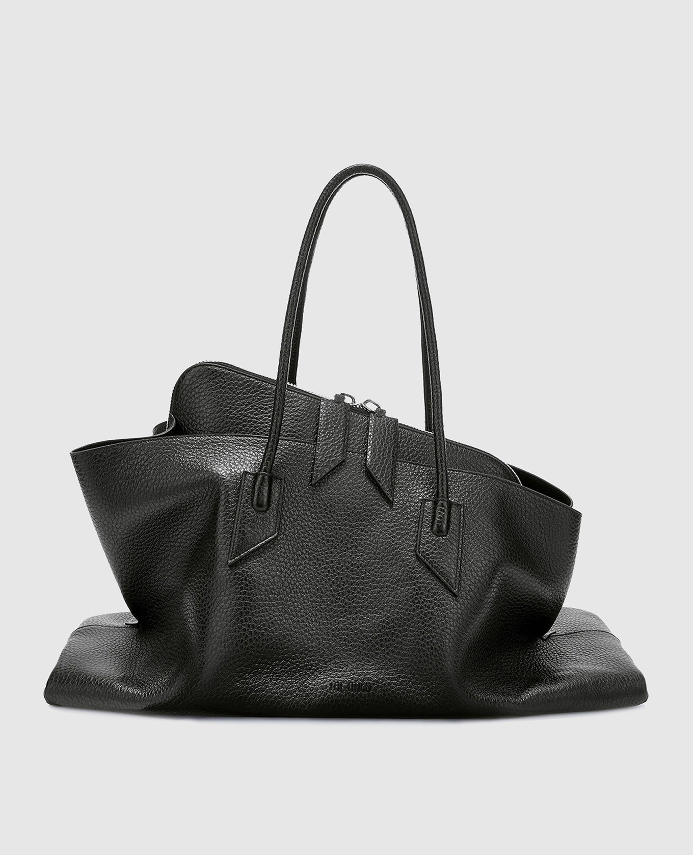 

La Passeggiata black leather tote bag The Attico