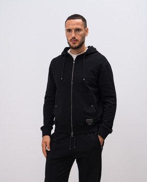 Agnona Black sports jacket with cashmere TN06U1YY2070