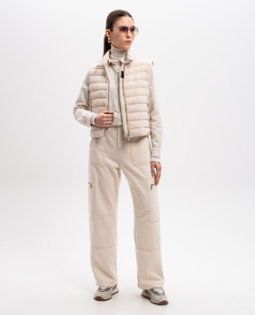 MooRER Beige ARYS pants ARYS43ECRU