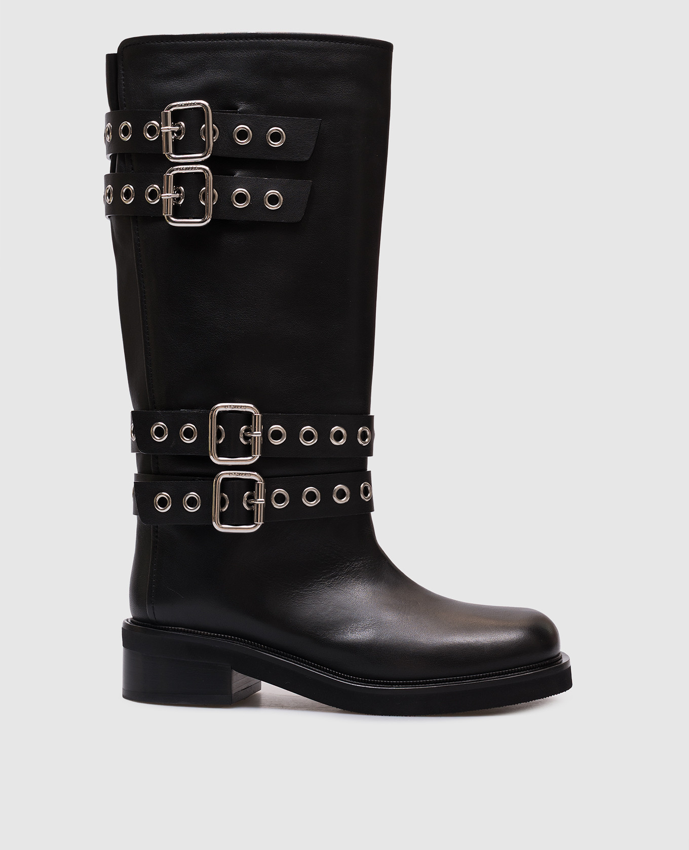 

Black leather HARLEY boots Le Silla