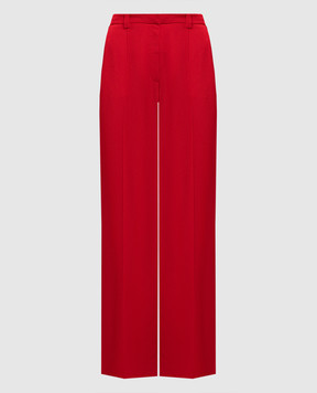 Balmain Red pants EF0PO160VB00