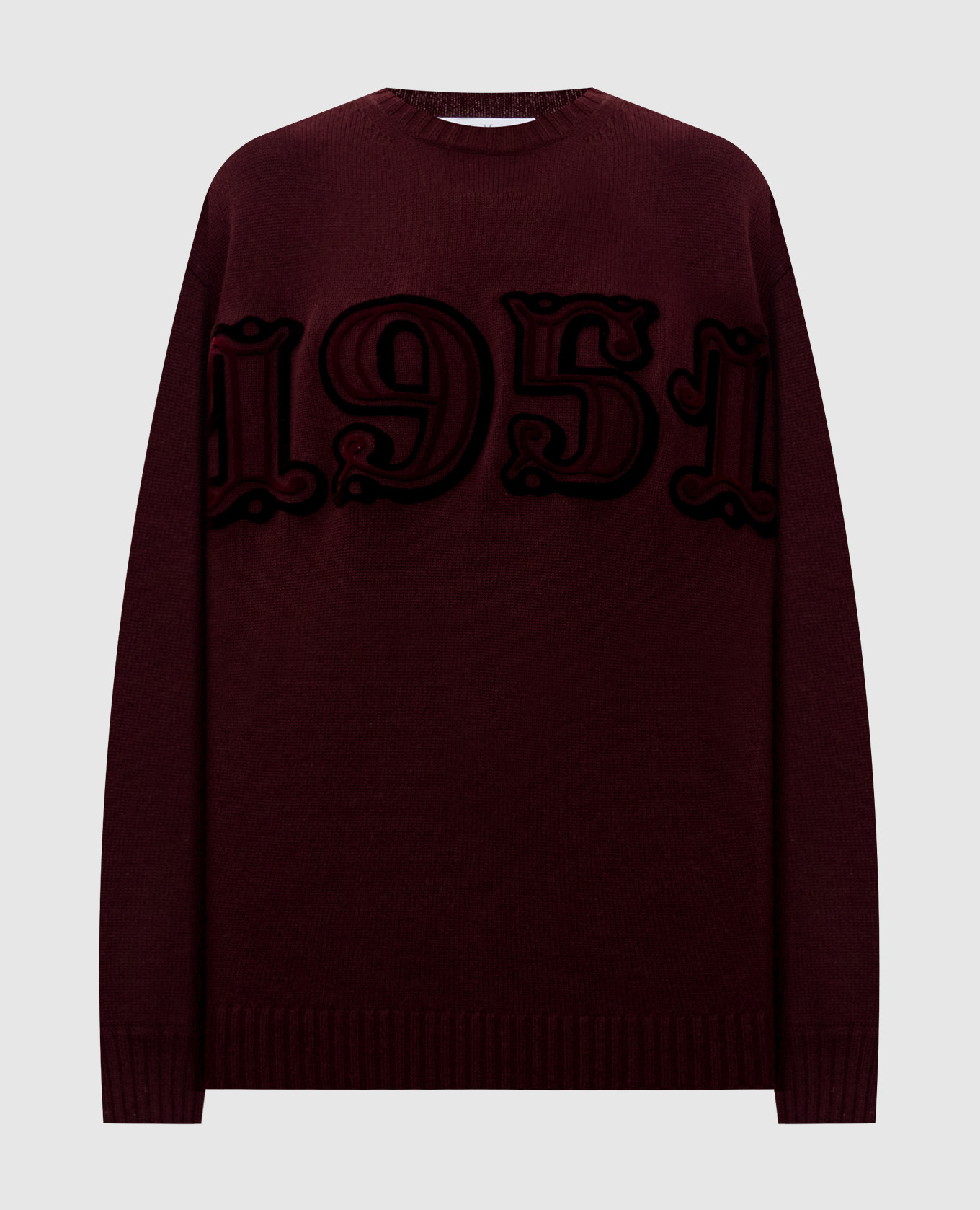 FIDO burgundy wool and cashmere sweater Max Mara