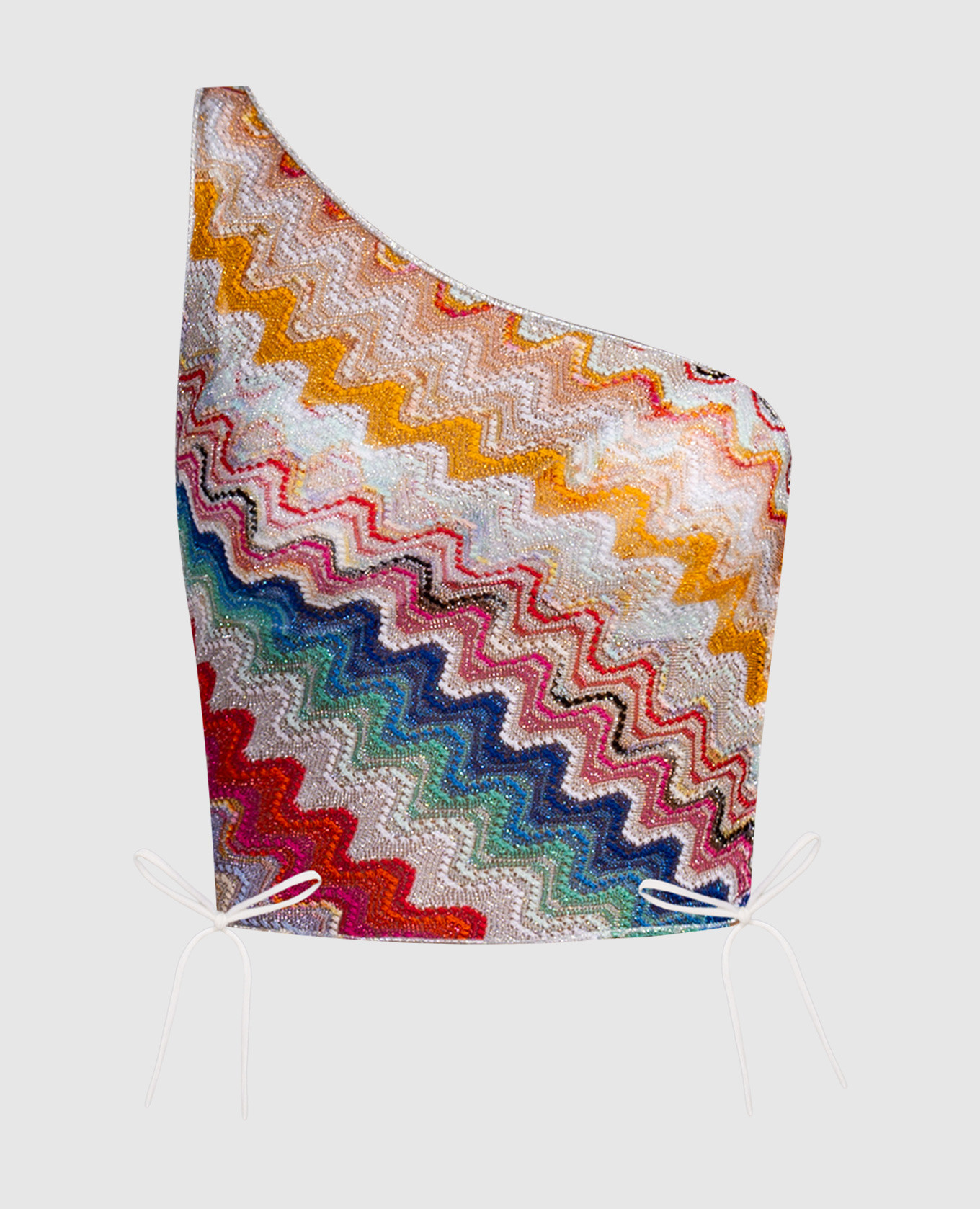 

Top with lurex in a geometric pattern Missoni, White