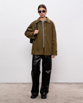 PROENZA SCHOULER Angela khaki jacket WL2531130AC160