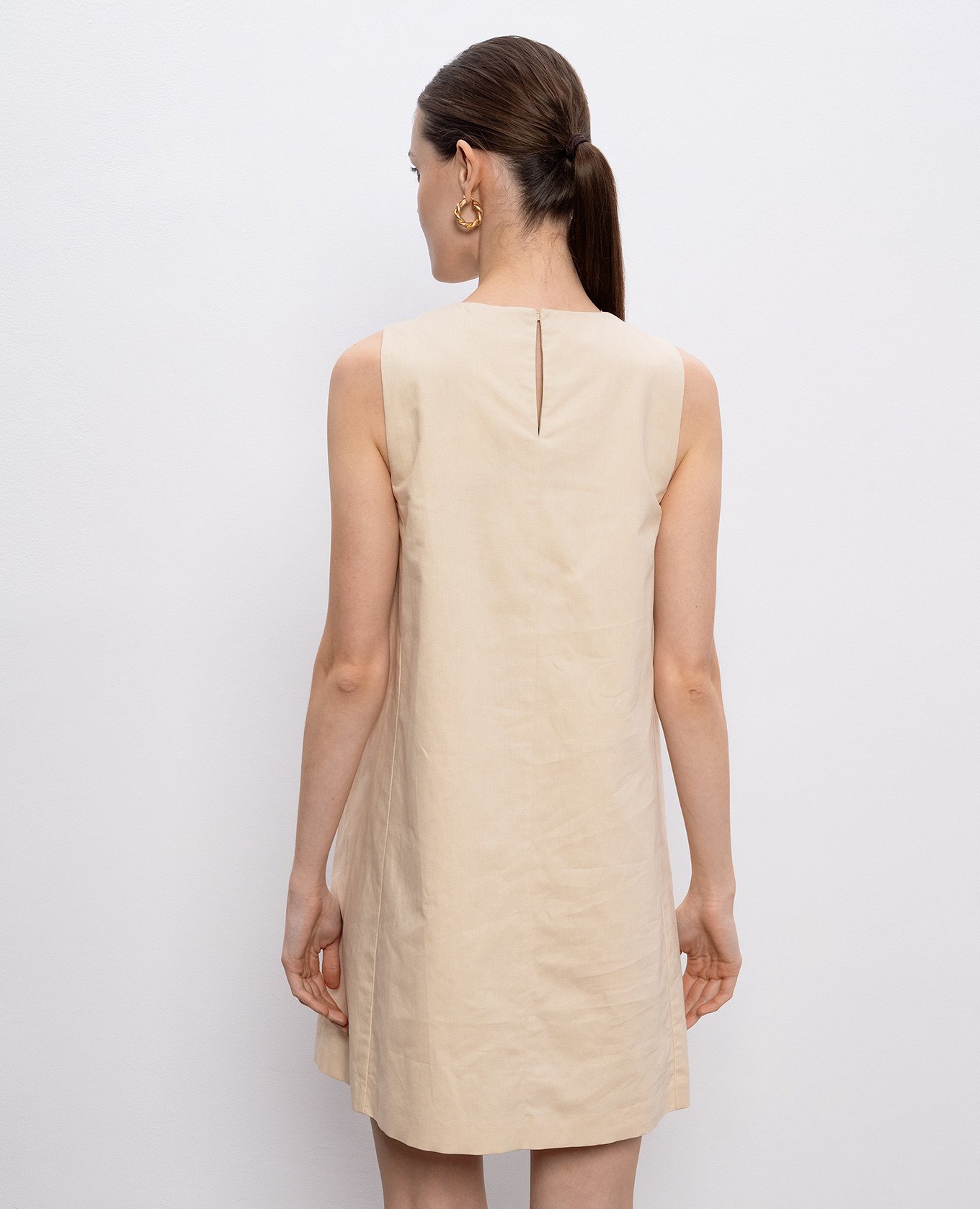 

Beige DONALD dress with embroidery Max Mara Weekend