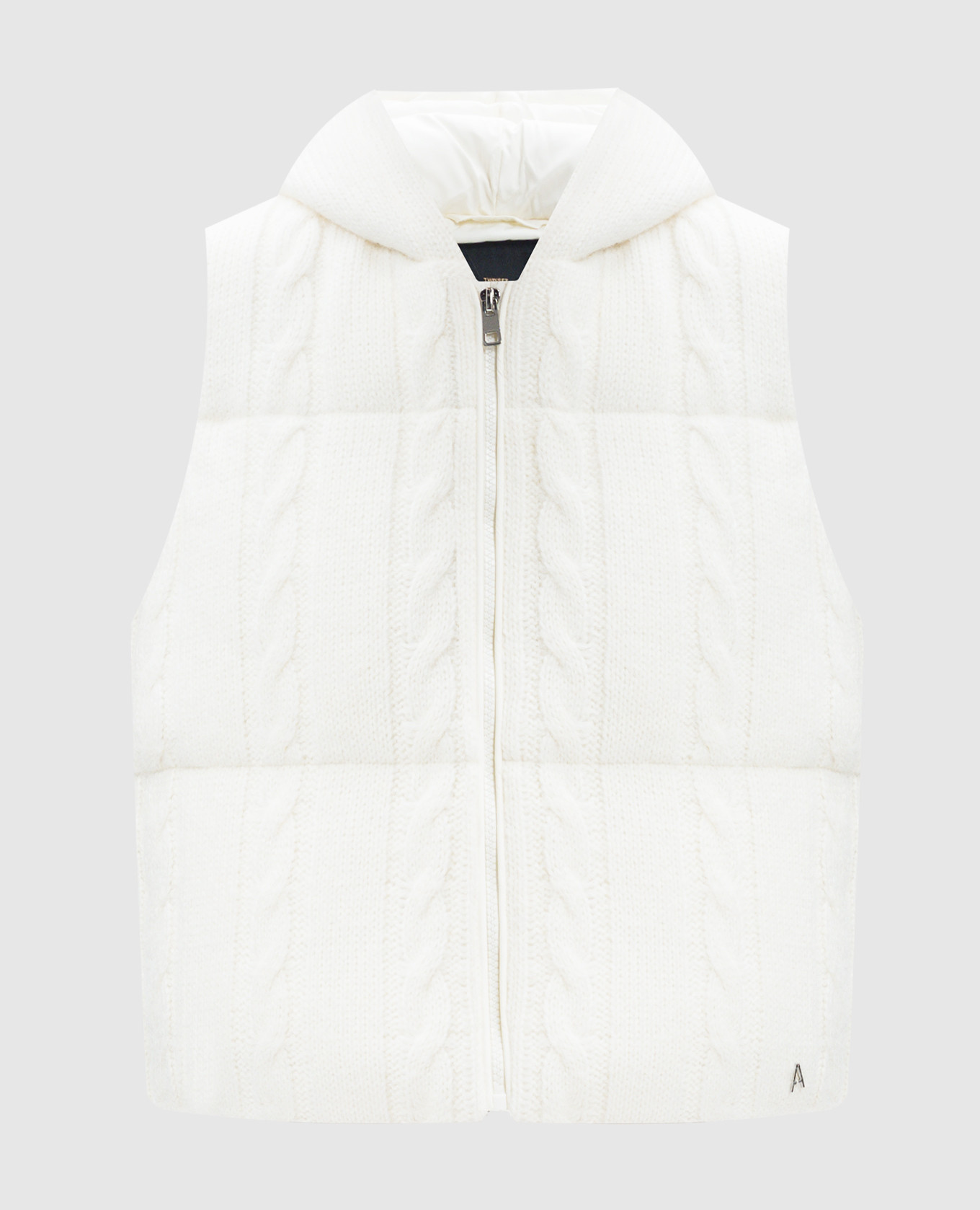 

White vest with wool Twinset Actitude