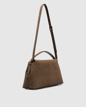 Toteme Beige suede bag 241WAL961LE0004
