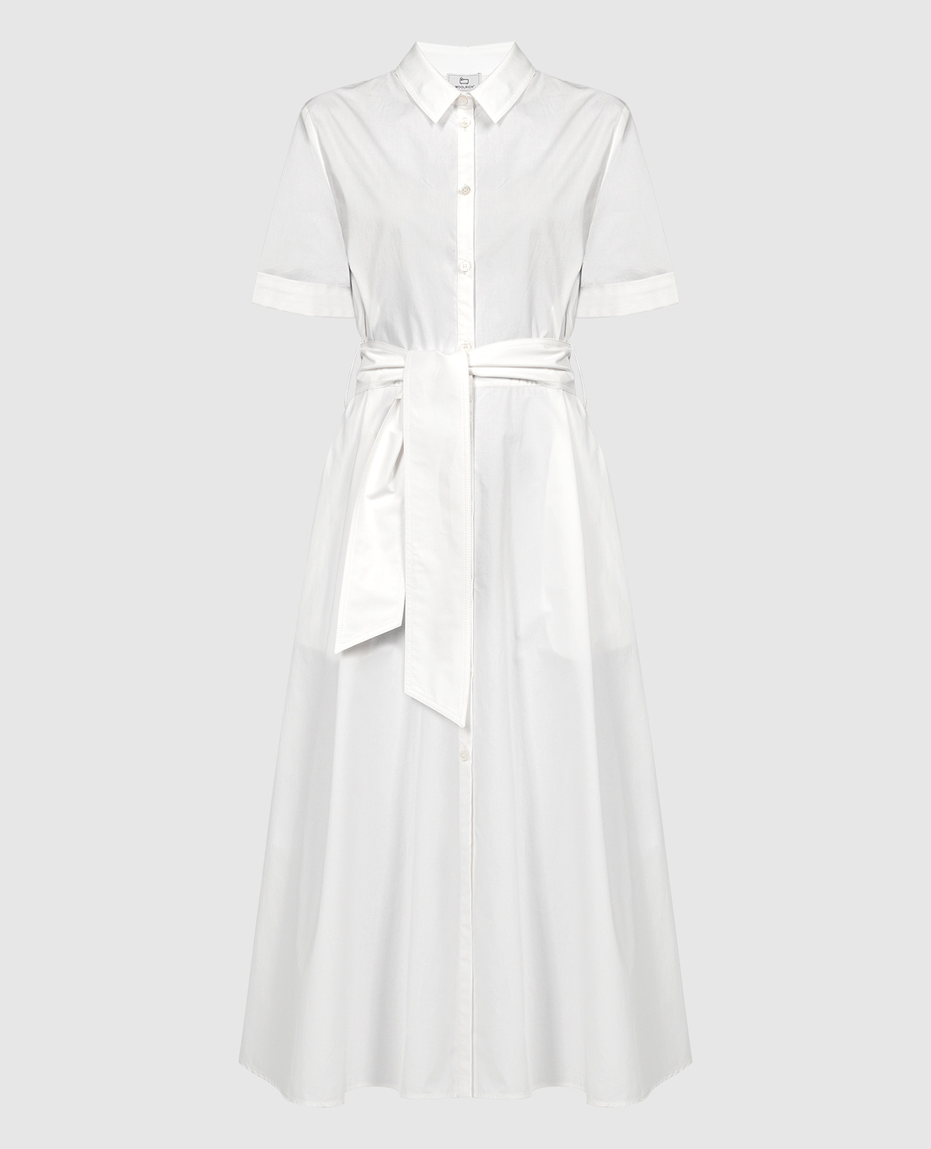 

White midi shirt dress Woolrich