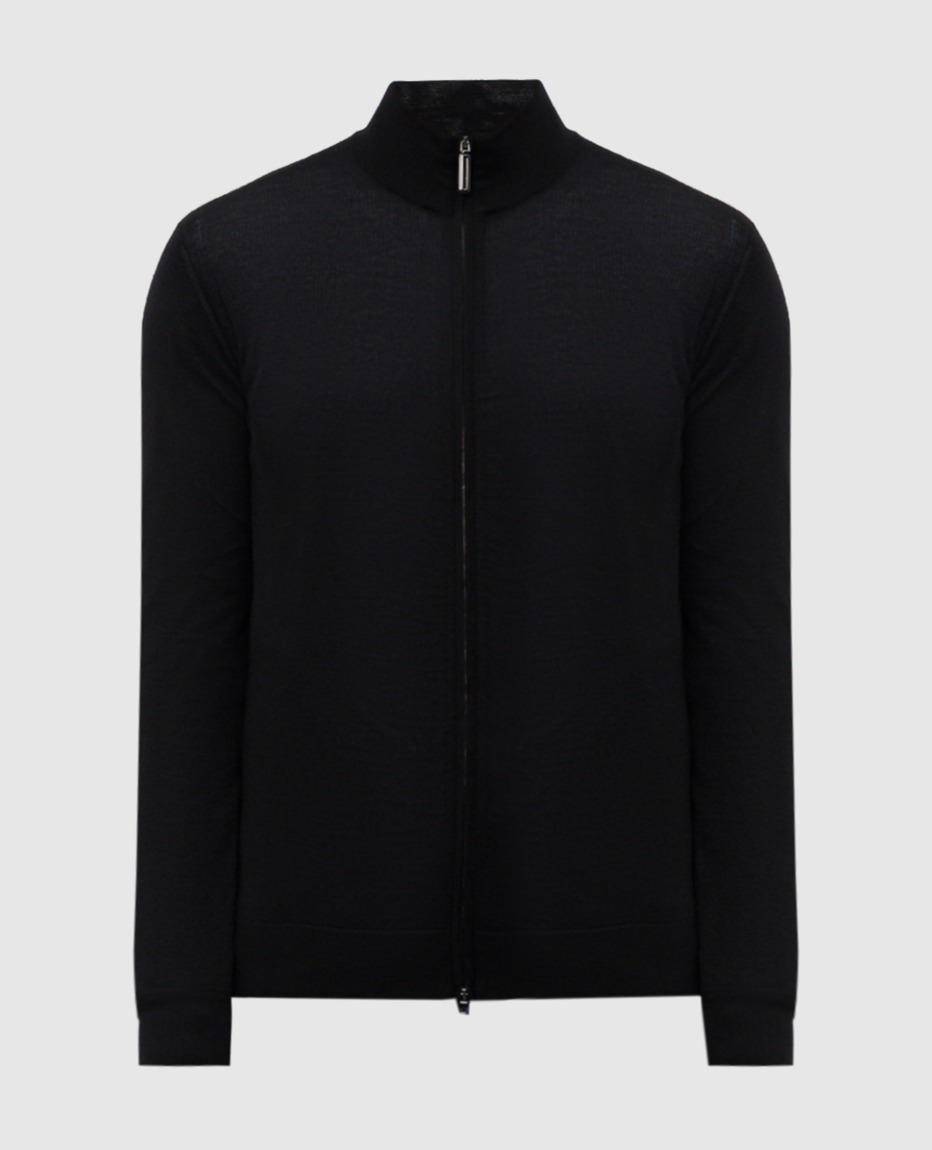 

Black cashmere and silk cardigan Stefano Ricci