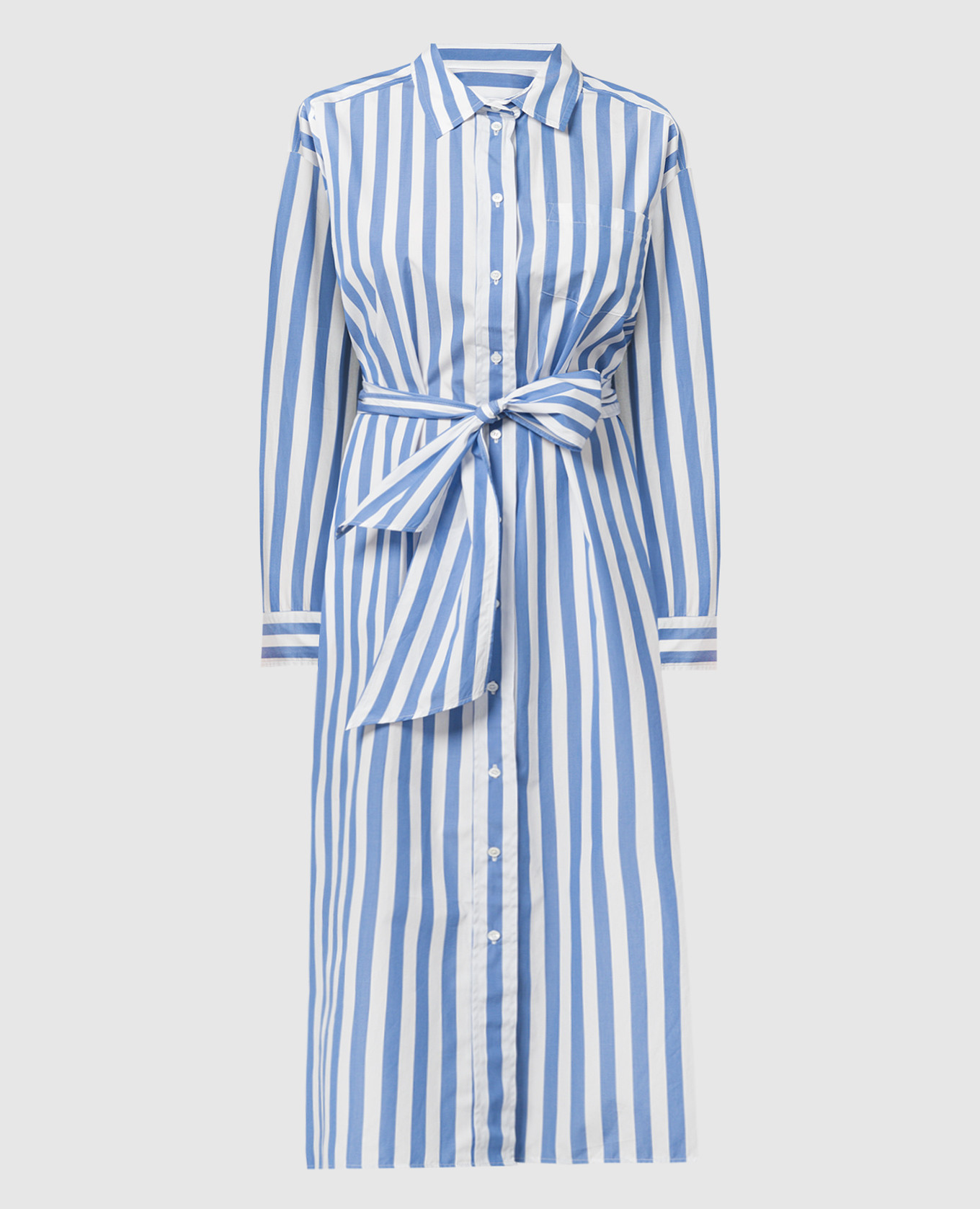 ワンピースその他 S Max Mara White/blue striped shirt dress S Max Mara White/blue striped shirt dress | TheDoubleF