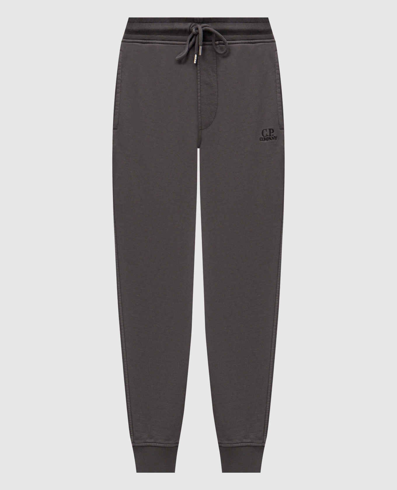 

Grey sweatpants with logo embroidery C.P. Company