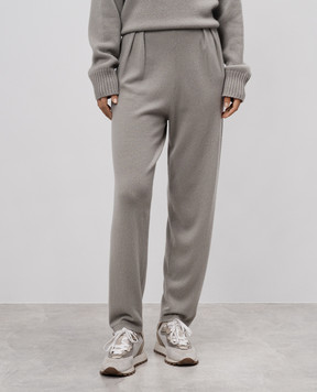 LISA YANG Gray Cashmere Joey Pants 2024058